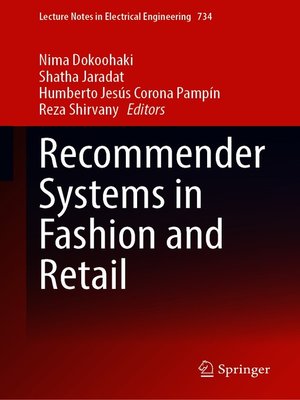 cover image of Recommender Systems in Fashion and Retail